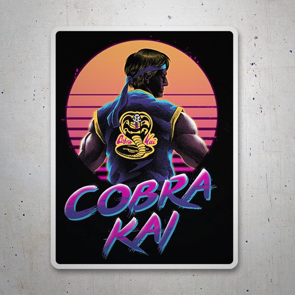 Aufkleber: Cobra Kai Johnny Lawrence II