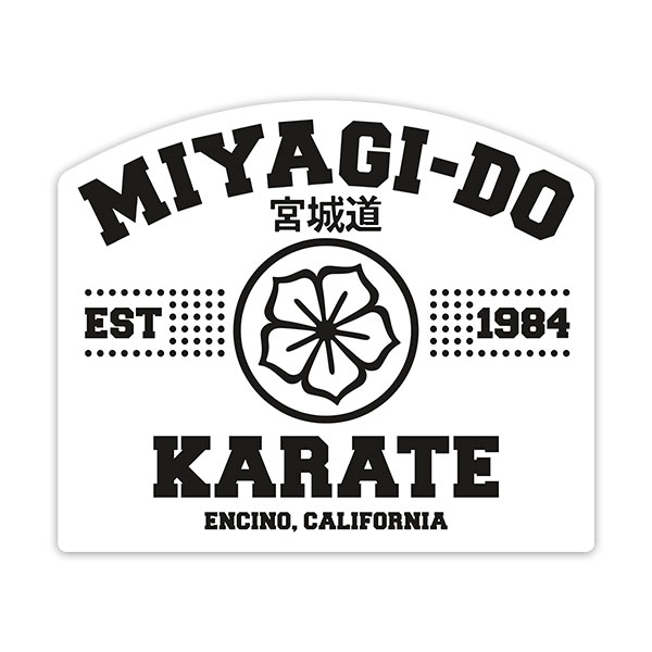 Aufkleber: Cobra Kai Miyagi-Do Karate est 1984