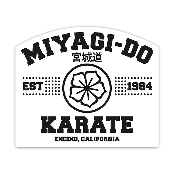 Aufkleber: Cobra Kai Miyagi-Do Karate est 1984 0