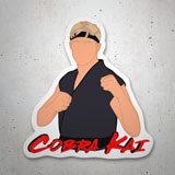 Aufkleber: Cobra Kai Johnny Lawrence Zeichnung II 3