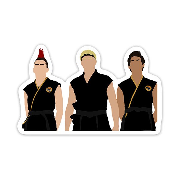 Aufkleber: Cobra Kai Team