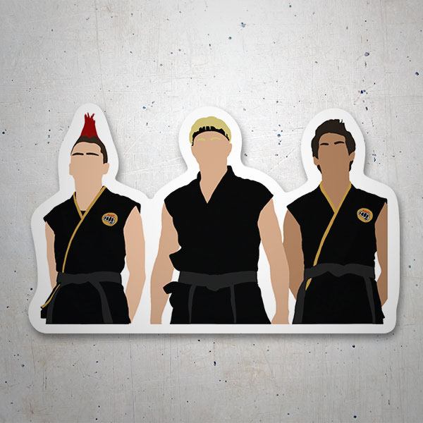 Aufkleber: Cobra Kai Team