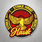 Aufkleber: Cobra Kai Hawk Adler 3