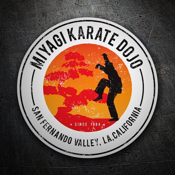 Aufkleber: Cobra Kai Miyagi Karate Dojo 1