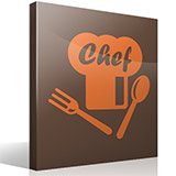Wandtattoos: Classic Chef 3