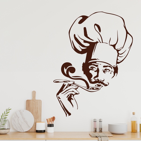 Wandtattoos: Test Suppe kochen