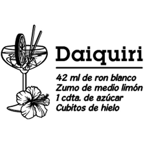 Wandtattoos: Cocktail Daiquiri - spanisch