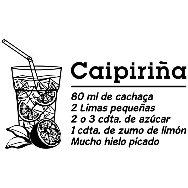 Wandtattoos: Cocktail Caipirinha - spanisch