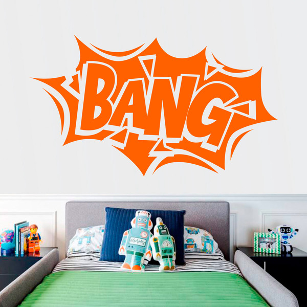 Kinderzimmer Wandtattoo: Comic Bang 02