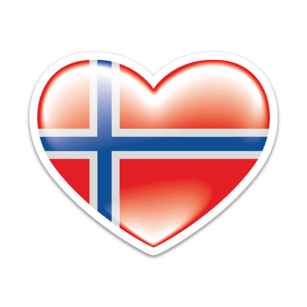 Aufkleber: Norway