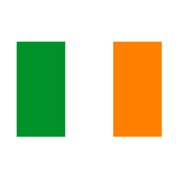 Aufkleber: Irland flagge