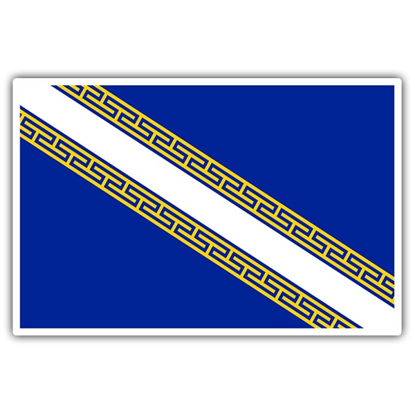 Aufkleber: Flagge Champagne