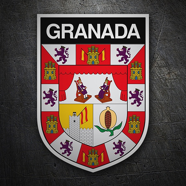 Aufkleber: Wappen Granada