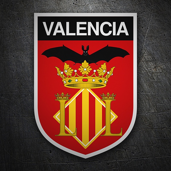 Aufkleber: Wappen Valencia 1