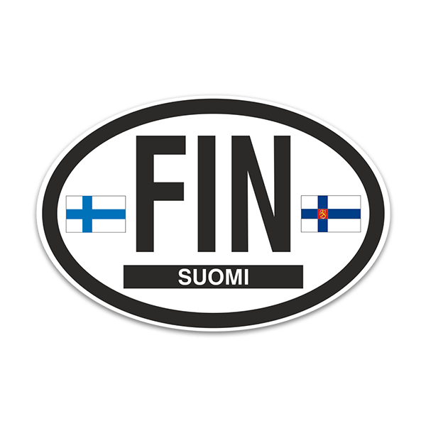 Aufkleber: Suomi
