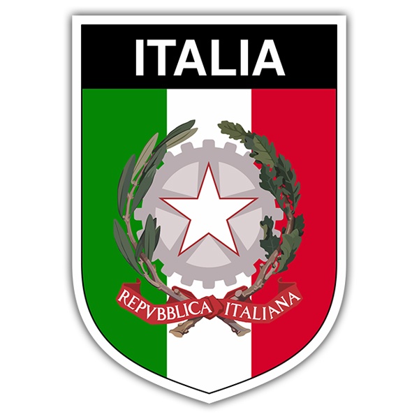 Wappen Aufkleber Italien Webwandtattoo Com