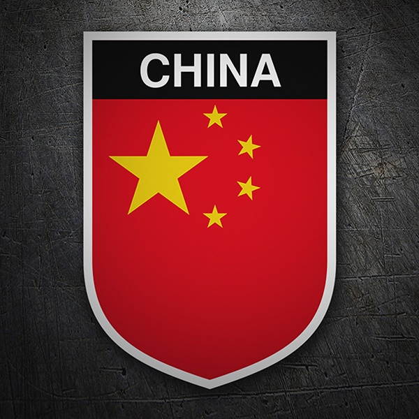 Aufkleber: Wappen Volksrepublik China