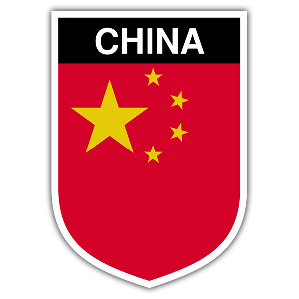 Aufkleber: Wappen Volksrepublik China