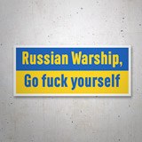 Aufkleber: Ukraine Nein zum Krieg 3