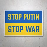 Aufkleber: Stop Putin Stop War 3