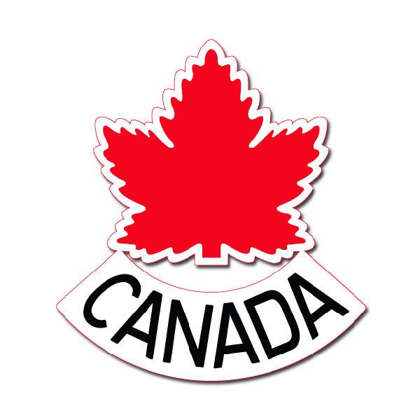 Aufkleber: Kanada-Abzeichen
