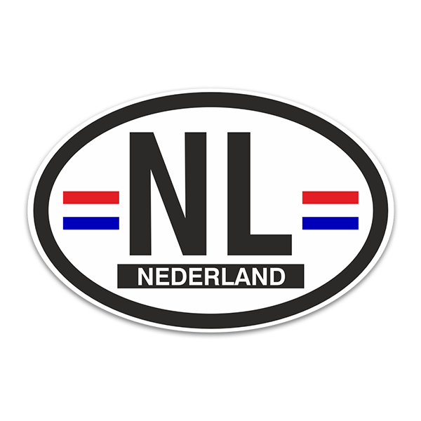 Aufkleber: Nederland