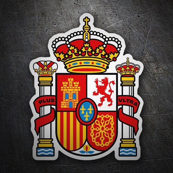 Aufkleber: Wappen Spaniens