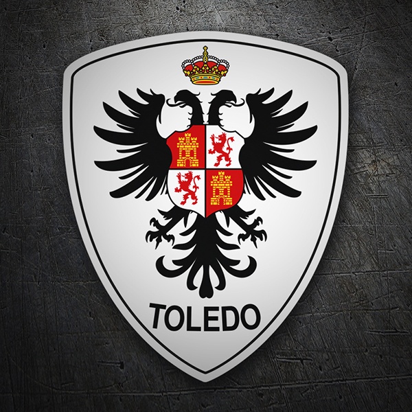 Aufkleber: Wappen Toledo