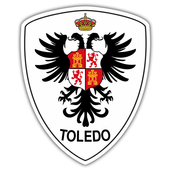 Aufkleber: Wappen Toledo