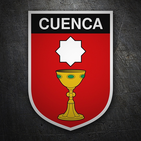 Aufkleber: Wappen Cuenca