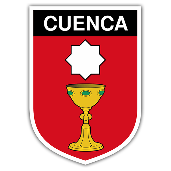 Aufkleber: Wappen Cuenca
