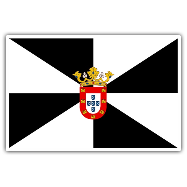 Aufkleber: Flaggen Ceuta