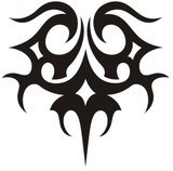 Aufkleber: Tribal 10