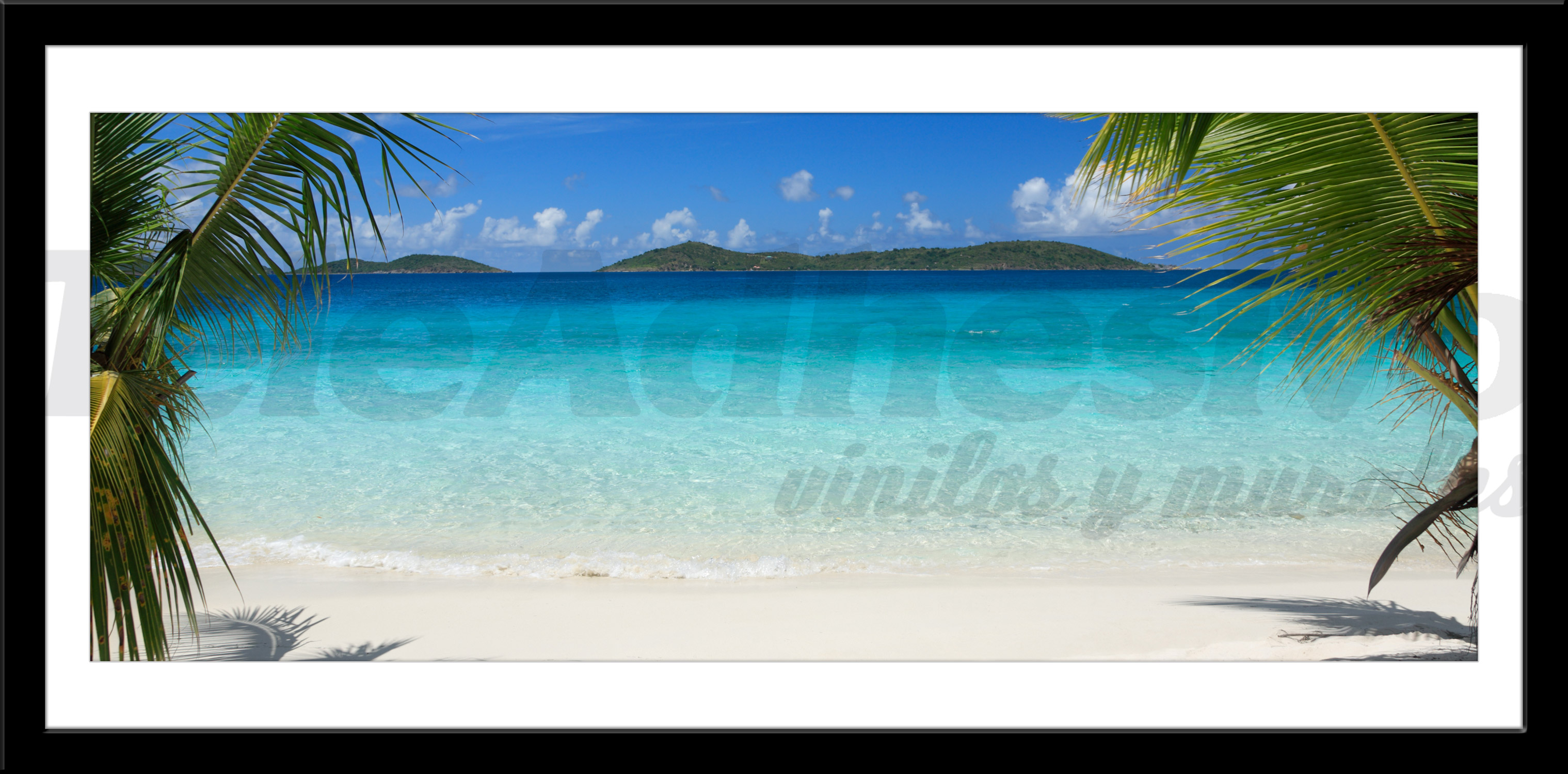 Wandtattoos: Bild Caribbean Beach