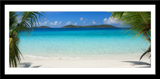 Wandtattoos: Bild Caribbean Beach 3