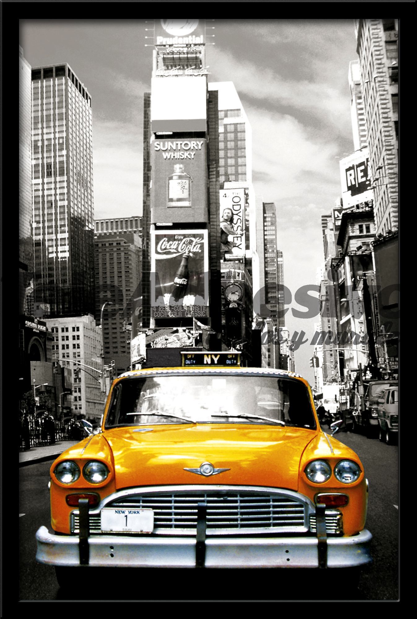 Wandtattoos: NYC Taxi
