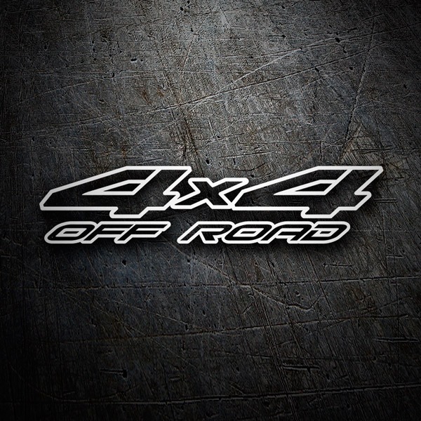 Aufkleber: 4x4 Offroad Invers