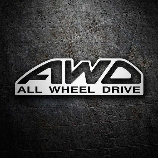 Aufkleber: All wheel drive