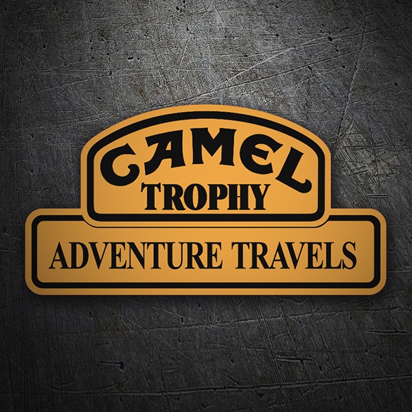 Aufkleber: Camel Adventure Travels 1