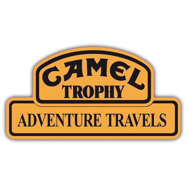 Aufkleber: Camel Adventure Travels