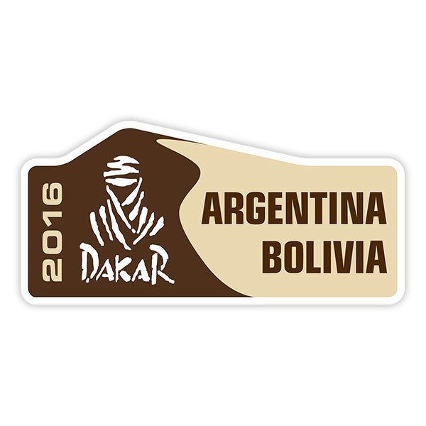 Aufkleber: Dakar 2016
