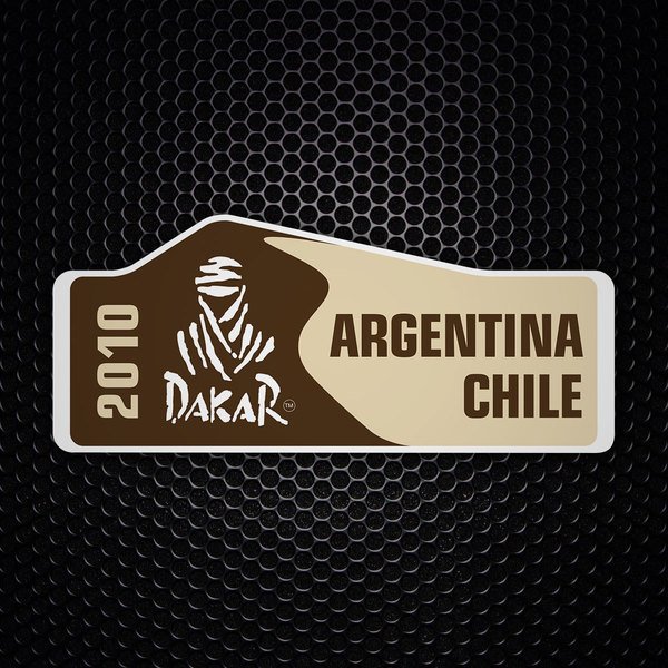 Aufkleber: Dakar 2010