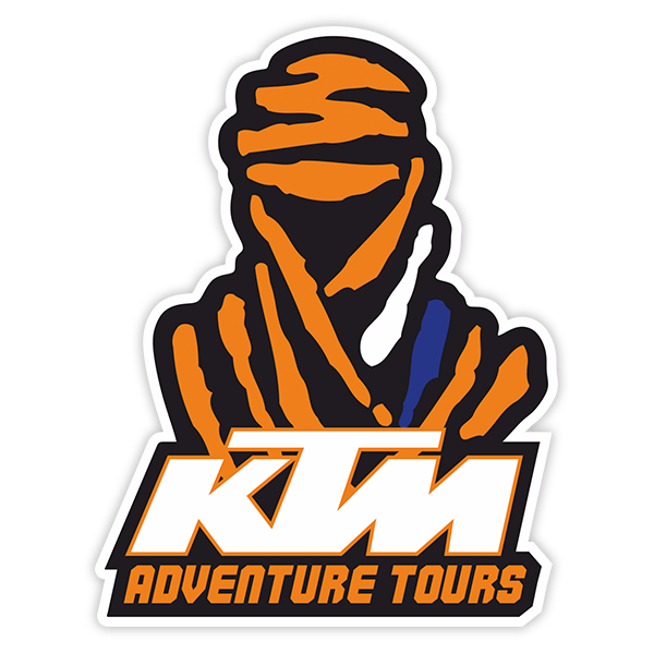 Aufkleber: KTM Adventure Tours