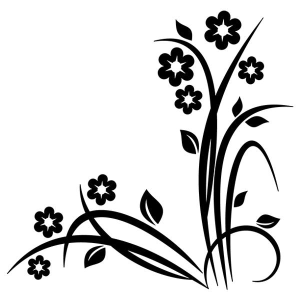 Wandtattoos: Noltea mit Blumen