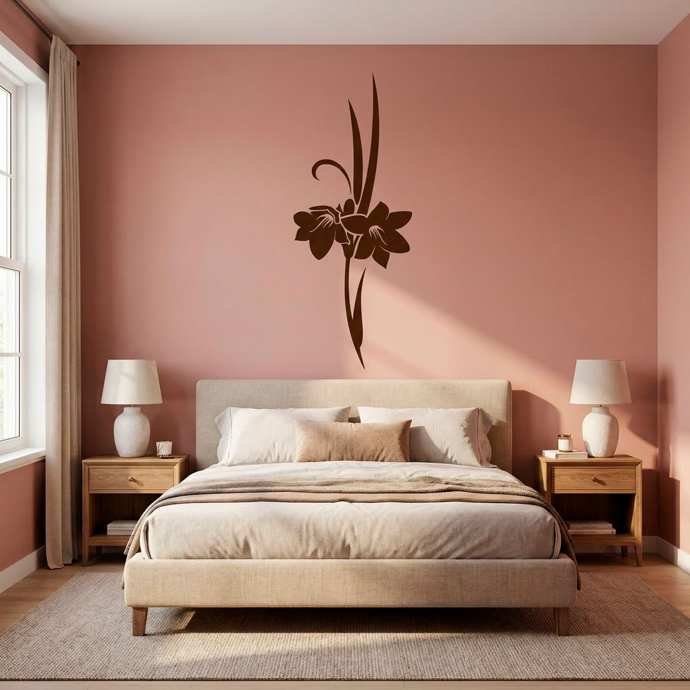 Wandtattoos: Blumen Myrtus