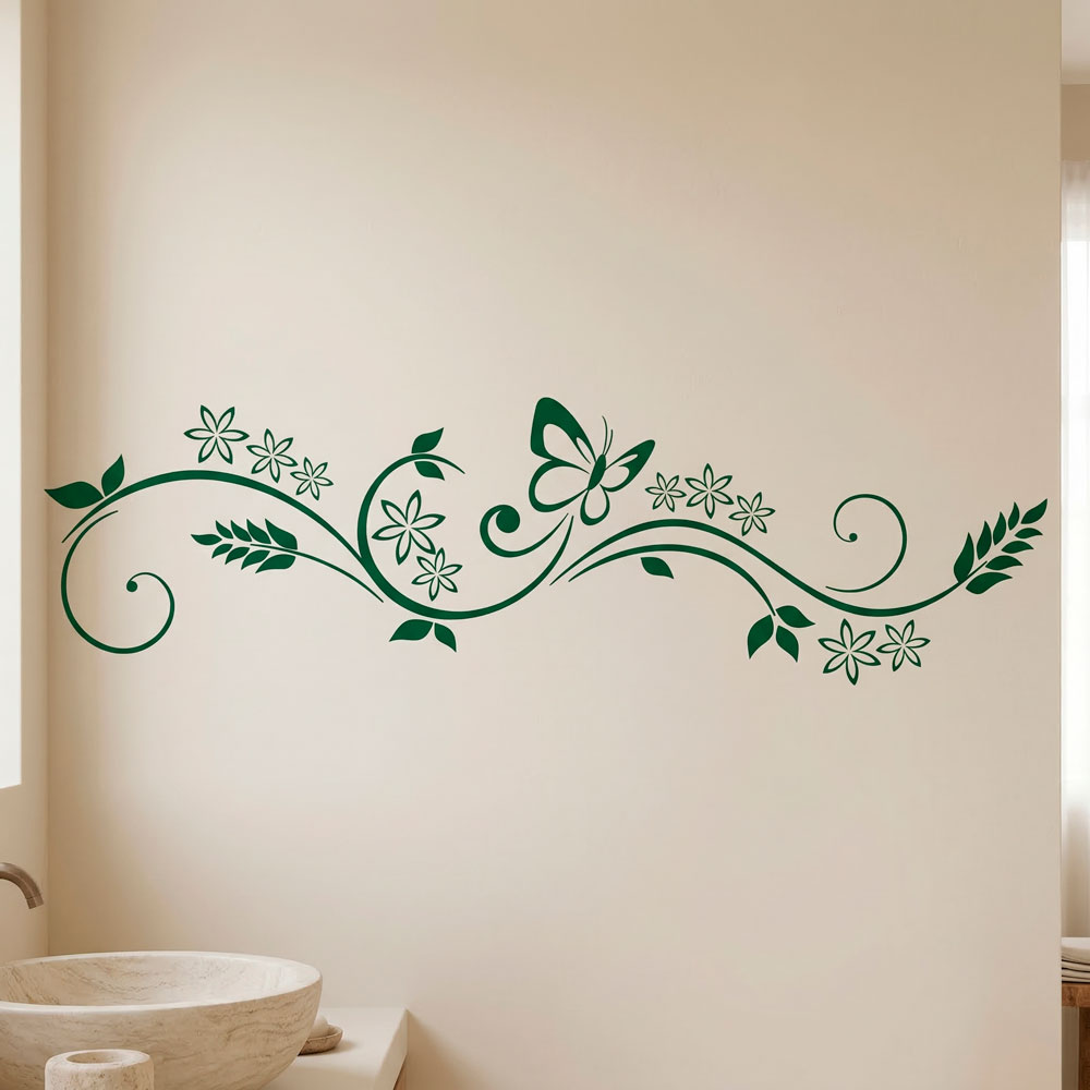 Wandtattoos: Blumen Brexia