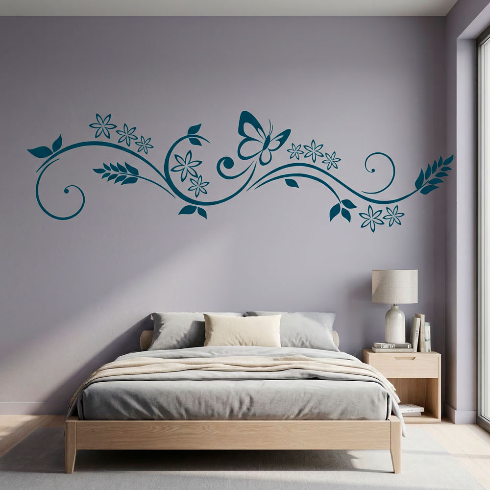 Wandtattoos: Blumen Brexia