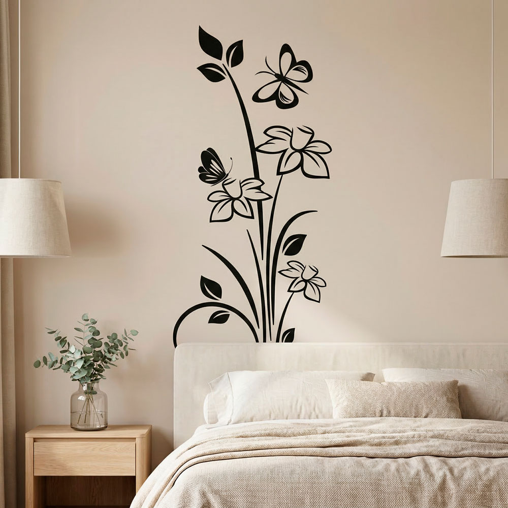 Wandtattoos: Blumen Nelumbo