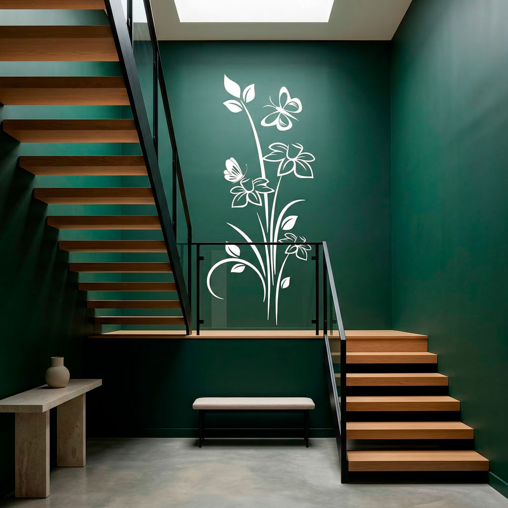 Wandtattoos: Blumen Nelumbo