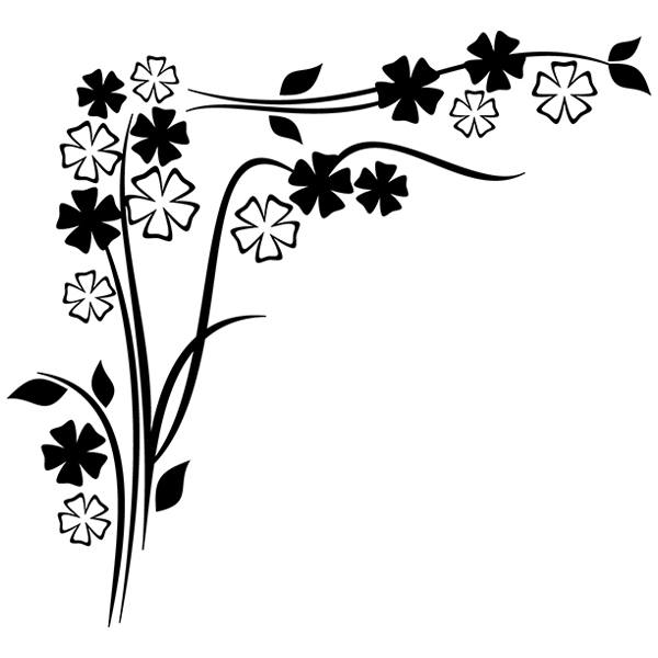 Wandtattoos: Blumen Freya